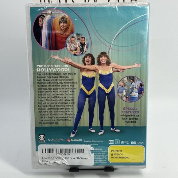 Laverne & Shirley: The Seventh Season (3 DVD Set, Region 4) - New & Sealed! - Picture 2 of 7